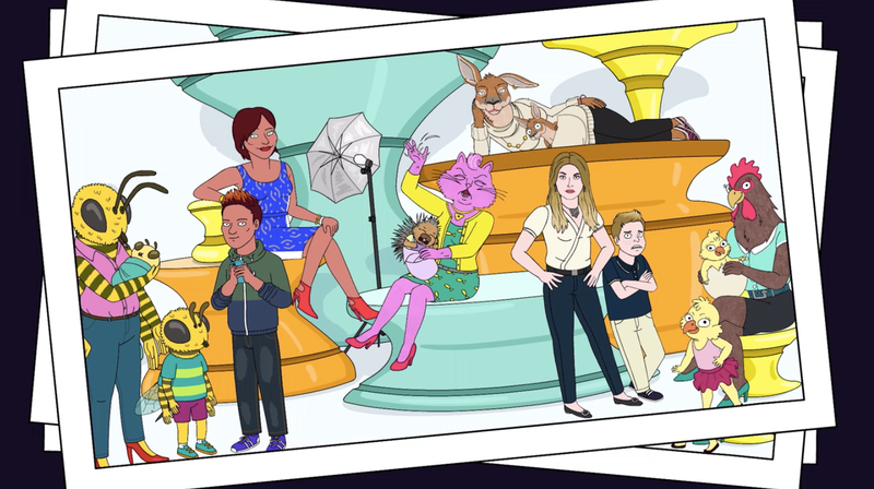 Illustration for article titled Princess Carolyn tries to have it all in a tongue-twisting, plate-spinning BoJack Horseman